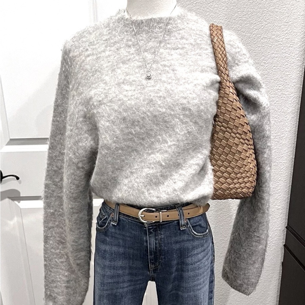 Stockholm atelier & other stories wool sweater grey side material! S oversized